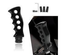 Pomo ergonómico de metal para palanca de cambios de coche, antideslizante, cubierta protectora impermeable con adaptadores, decoración universal de palanca de cambios manual para camiones, SUV