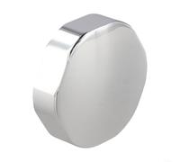 Pomo giratorio de latón cromado para bañera con prevención de desbordamiento para una fácil gestión del flujo de agua en accesorios de baño
