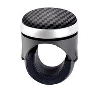 Pomo giratorio en el volante - Asa eléctrica para un control más fácil del vehículo con una sola mano, mango universal de diseño ergonómico de silicona, rotación de 360 grados + Sis