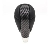 Pomo manual para palanca de cambios Toyota, Estima, Hilux, para Crown para Matrix para Rav4, pomo de palanca de cambios (blanco) (carbón)