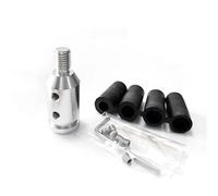 Pomo Marchas Coche Compatible Con Pomo De La Palanca De Cambios Adapte M10x1.5 O M12x1.25 De Aleación De Aluminio Universal Car Manual Gear Shift Knob Adapter Thread