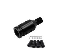 Pomo Marchas Coche Compatible Con Pomo De La Palanca De Cambios Adapte M10x1.5 O M12x1.25 De Aleación De Aluminio Universal Car Manual Gear Shift Knob Adapter Thread