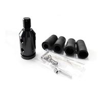 Pomo Marchas Coche Compatible Con Pomo De La Palanca De Cambios Adapte M10x1.5 O M12x1.25 De Aleación De Aluminio Universal Car Manual Gear Shift Knob Adapter Thread