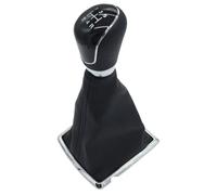 Pomo Palanca Cambio Compatible Con Ford Para Fiesta Mk7 2008 2009 2010 2011 2012 2013 5/6 Velocidades Perilla Manual Polaina Estuche Bota Palanca Cambios Mango