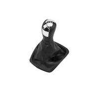 Pomo Palanca Cambio Para Skoda para Octavia para A5 para MK2 para A6 para sedán 2004-2008 coche 5 6 perilla de caja de cambios de velocidad con cuello de bota de cuero Pomo Cambio Marchas(B0081 6 Spee