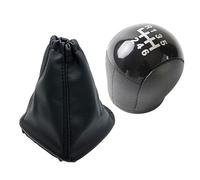 Pomo palanca cambios Compatible Con Ford Para Transit Para Van MK7 2006 2007 2008 2009 2010 2011 2012 2013 5/6 Velocidad Manual Coche Palanca De Cambios Perilla Polaina Cubierta De Maletero(6 Speed Co