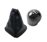 Pomo palanca cambios Compatible Con Ford Para Transit Para Van MK7 2006 2007 2008 2009 2010 2011 2012 2013 5/6 Velocidad Manual Coche Palanca De Cambios Perilla Polaina Cubierta De Maletero(5 Speed Co