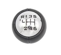 Pomo palanca cambios Compatible con Peugeot para 407 SW 2008 2009 2010 2011 palanca de cambios de 6 velocidades con pomo de palanca