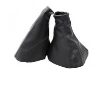 Pomo palanca cambios del coche Cubierta de cuero la polaina del cambio marchas freno mano para Opel/para Vauxhall para Corsa B/Astra F/Combo Accesorios Decoración automática