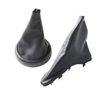 Pomo Palanca Cambios para BMW para Mini para Cooper R50 R52 R53 2001-2008 Perilla Cambio Marchas 5/6 Velocidades Palanca Cambios Collarín Pluma(2Pcs)