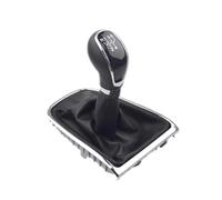 Pomo Palanca Cambios para Buick para Excelle GT/XT para Opel para Astra 2009-14 Pomo Cambio Marchas 5/6 Velocidades Palanca Cambios Funda Fuelle Collar(5 Speed Set)