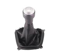 Pomo Palanca Cambios para Hyundai para Tucson 2004 2005 2006 2007 2008 2009 Manual De 5 Velocidades Perilla De Palanca De Cambios De Coche con Bota De Cuero PU Pomo Cambio Velocidades