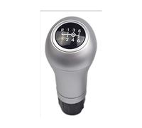 Pomo Palanca Cambios para Mercedes para Benz W203 S203 CL203 W209 W204 C204 C63 C300 C250 W207 Perilla Palanca Cambios Coche Manual 6 Velocidades Pomo Cambio (Color : Silver-6-UPON-14.5)