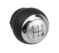 Pomo Palanca Cambios Perilla Cambio Marchas Para Corolla RAV4 Avensis Yaris Verso Auris Aygo 5/6 Velocidades Palanca Cambios Balonmano Marchas Pomos(Silver 5 Speed)