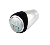 Pomo Palanca Cambios Perilla De Cambio De Marchas De 5/6 Velocidades para Coche Plateado para Serie 3 E46 E90 E91 E92 E93 E39 E60 Palanca Velocidad(6 Speed)