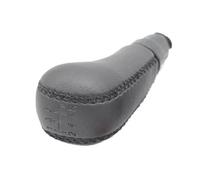 Pomo Palanca Cambios Perilla De Cambio De Marchas Manual De Cuero Negro para S60 2004-2009 5/6 Accesorios De Estilo De Coche Palanca Velocidad(6 Speed)