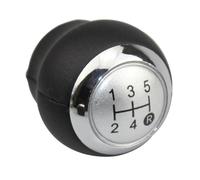 Pomo Palanca Cambios Perilla De Cambio De Marchas para Yaris para Corolla De 5/6 Velocidades, Accesorios De Balonmano Palanca Velocidad(Silver 5 Speed)