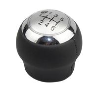 Pomo Palanca Cambios Perilla De Cambio De Marchas para Yaris para Corolla De 5/6 Velocidades, Accesorios De Balonmano Palanca Velocidad(Silver 6 Speed)