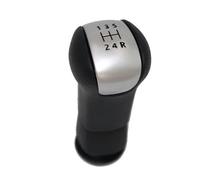 Pomo Palanca de Cambios Coche Perilla de Cambio de Marchas per Nissan TIIDA LIVINA Manual Accessori per Auto-Silver Black