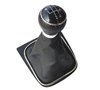 Pomo Palanca de Cambios,Palanca de Cambios Coche 5/6 SPEED COCHE COCHE STYLING ENGANO MANILA DE CAMBIO DE CUBIERTA CUBIERTA DE CUBIERTO Uso Apto Para VW Golf MK5 MK6 Golf 5 6 A6 Conejo Jetta Mk6 2009-