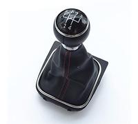 Pomo Palanca de Cambios,Palanca de Cambios Coche 5/6 SPEED COCHE COCHE STYLING ENGANO MANILA DE CAMBIO DE CUBIERTA CUBIERTA DE CUBIERTO Uso Apto Para VW Golf MK5 MK6 Golf 5 6 A6 Conejo Jetta Mk6 2009-