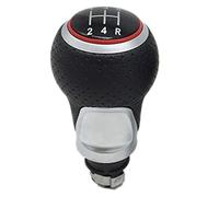 Pomo Palanca de Cambios,Palanca de Cambios Coche 5/6 SPEED COCHE COCHE STYLING ENGANO MANILA DE CAMBIO DE CUBIERTA CUBIERTA DE CUBIERTO Uso Apto Para VW Golf MK5 MK6 Golf 5 6 A6 Conejo Jetta Mk6 2009-