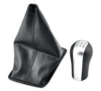 Pomo Palanca De Cambios Para Toyota Para Corolla Para Verso Para RAV4 Para Yaris Para AYGO Pomo Cambio Marchas 5/6 Velocidades Mango Cuero PU Palanca De Cambios(Matte 5 Speed A)