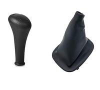 Pomo Palanca Para Mercedes Para Benz C E S Para Clase W124 S124 W126 E190 W190 W201 W202 W123 W140 W463, Pomo De Palanca De Cambios, Pluma, Polaina De Balonmano (Color : 5 Speed Combo)