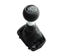 Pomo para palanca de cambios compatible con Audi A3 8L 6 velocidades 12 mm 2000 - 03 costura negra