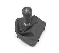 Pomo para palanca de cambios de coche de 5/6 velocidades de cuero para BMW Serie 1 3 5 6 E30 E32 E34 E36 E38 E39 E46 E53 E60 E63 E83 E90 E91 E84 E87 Pomo de palanca de cambios (color: 5 velocidades ed