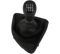 Pomo para palanca de cambios + funda para palanca de cambios de 6 marchas, apto para BMW Serie 1, E87, 2003 - 2011, Plug & Play, funda para palanca de cambios de coche, con marco, color negro
