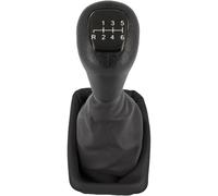 Pomo para palanca de cambios + funda para palanca de cambios de 6 marchas, apto para MB CLK C208 A208, 1997 - 2003, Plug & Play, funda para palanca de cambios de coche, con marco, color negro