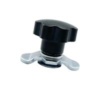 Pomo profesional de 8 mm con rosca ajustable, tuerca de sujeción para acampar al aire libre, tuerca de tornillo de fijación de mano