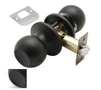 Pomo Puerta Wolfpack Sencillo Negro Para Pasillo