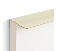 Pomo Tirador Invisible 2Piezas Para Cajón Armario Armario Tirador De Aluminio Color Beige Longitud 120mm