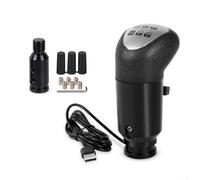 Pomo USB para palanca de cambios, simulador de camión, para Logitech G29 G27 G920 TH8A SQ Truck Simulator 18 marchas, interruptor rápido, ABS negro