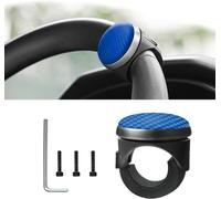 Pomo Volante, para Kia EV9 / EV9 GT-Line 2023 2024 2025 Giratorio Coche, 360 Grados de Rotación la Bola la Perilla Volante Ayuda la Conducción Vehículos,Blue