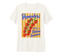 Pomodori Italian Summer Tomato Lover Italy Cuisine Foodie Camiseta Premium