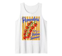 Pomodori Italian Summer Tomato Lover Italy Cuisine Foodie Camiseta sin Mangas