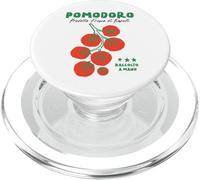 Pomodoro Napoli Italiano Tomate Seleccionado A Mano Retro Foodie Food PopSockets PopGrip para MagSafe