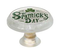 Pomos de armario vintage Clover, pomos de puerta de primera calidad, tiradores redondos con tornillos, para muebles de cocina y dormitorio, paquete de 4