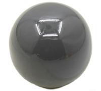 Pomos de cerámica colorida para gabinete, tiradores modernos de un solo agujero, 1.3 x 1.3 x 1.3 pulgadas, para muebles de cocina y baño (gris)