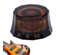 Pomos de guitarra con diseño dodecágono LP para guitarra, pomos giratorios, piezas de guitarra eléctrica, accesorios de guitarra vintage para instrumento de bajo