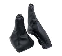 Pomos de palanca de cambios de coche para O&pel para Astra II G para Zafira A 1998-2010 de 5 velocidades para freno de mano de coche, funda antipolvo, funda de palanca de cambios (funda de horneado