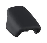 Pomos de palanca de cambios de cuero negro para A4 B9 A5 para Q7 4M1 713 Q5 2016-2019, cubierta de repuesto para cabezal de engranaje con agarre perforado, compatible con modelo LHD (gamuza) (no