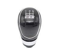 Pomos de Palanca de Cambios For Ford Focus MK2 MK3 Fiesta MK7 C-max B-max Mondeo MK4 Kuga Tránsito Galaxy Car-styling 5 Speed Shift engranaje del coche palillo de mando nivel(5 speed black knob)