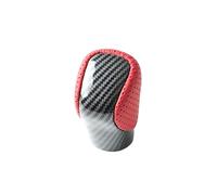 Pomos de Palanca de Cambios Manual, Gear Knob, Perilla de Cambio de Marchas, Gear Stick para GS-450H IS-300 NX-300H RC-300 RX-350 2015-2021-Red-carbon