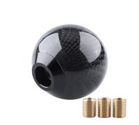 Pomos de Palanca de Cambios Manual, Gear Knob, Perilla de Cambio de Marchas, Gear Stick para Universal-Carbon Fiber Black
