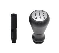 Pomos de Palanca de Cambios Para Citroen C2 C3 Para Aircross, Para Picasso C4 Para Cactus Pomo Cambio Marchas Bolígrafo + Adaptador Palanca(5 speed silver)