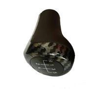 Pomos De Palanca De Cambios Para E46 E60 E61 E62 E63 E81 E82 E85 E87 E88 E90 E91 E92 Perilla De Cambio De Marchas De Fibra Carbono De 5 6 Velocidades Accesorios Para Automóviles(5 Speed black)